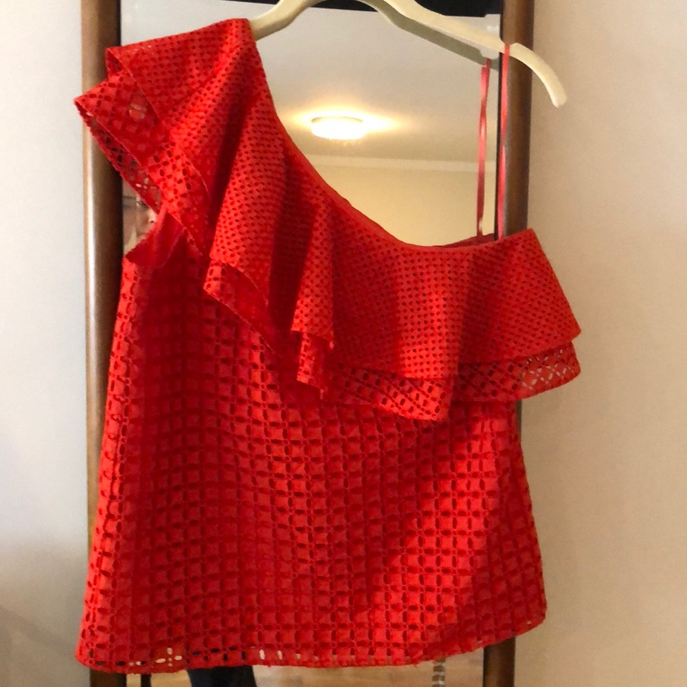 Jcrew Eyelet Top